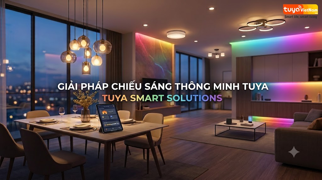 Giai phap chieu sang thong minh Tuya