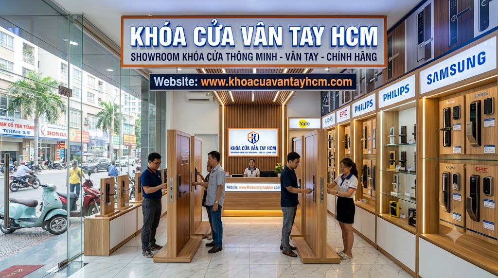 Showroom Khoa cua van tay HCM