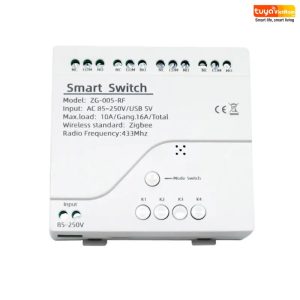 Module đóng ngắt mạch 4 kênh Tuya SBM04
